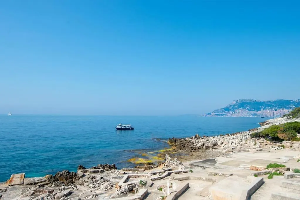 아파트 La Perle Luxueux Apt 135M2 Piscine Tennis Plage Privee 로퀴에브륀캡마르탱