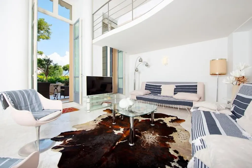 Apartment La Perle Luxueux Apt 135M2 Piscine Tennis Plage Privee Roquebrune-Cap-Martin