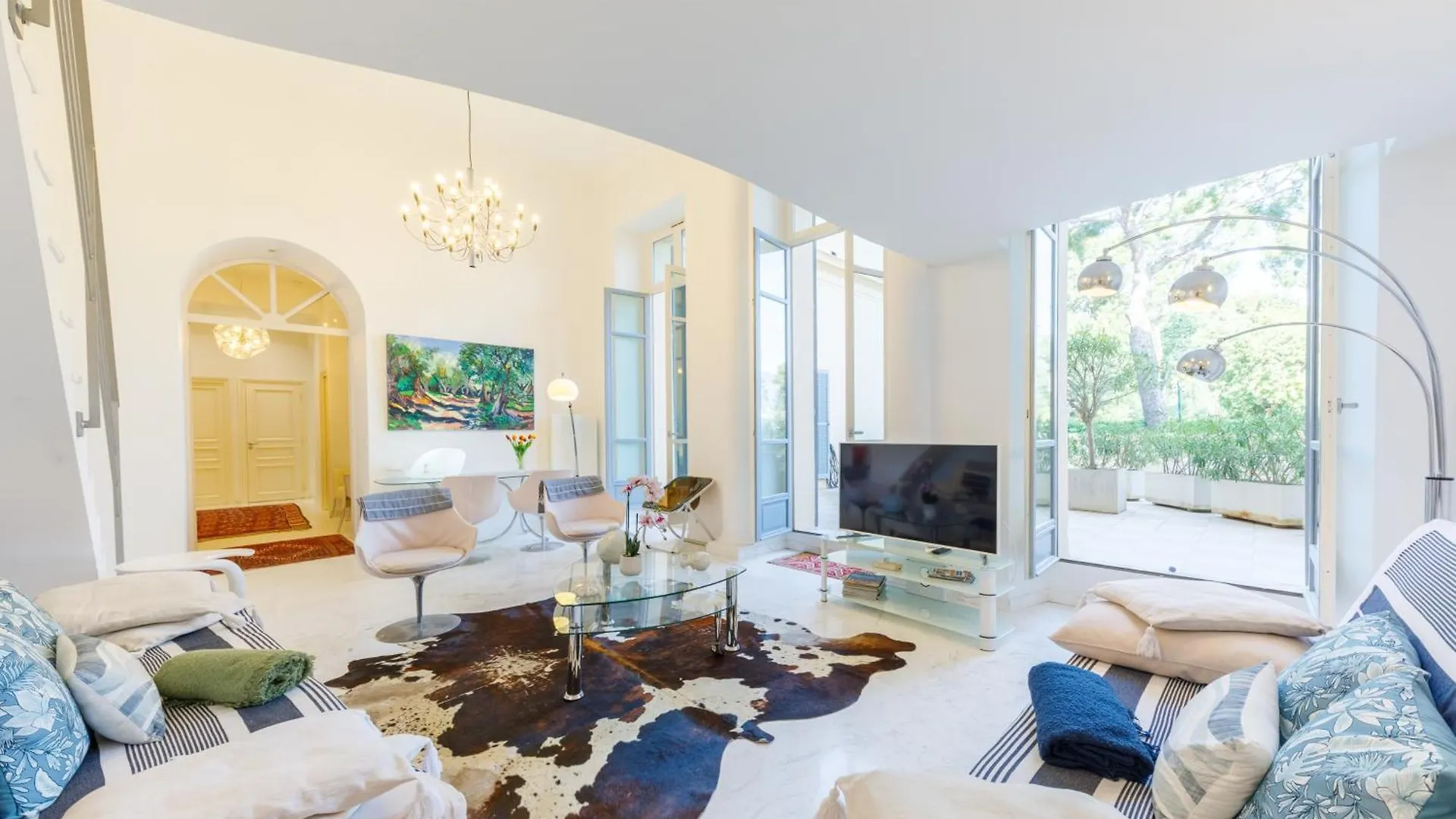 Apartment La Perle Luxueux Apt 135M2 Piscine Tennis Plage Privee Roquebrune-Cap-Martin France