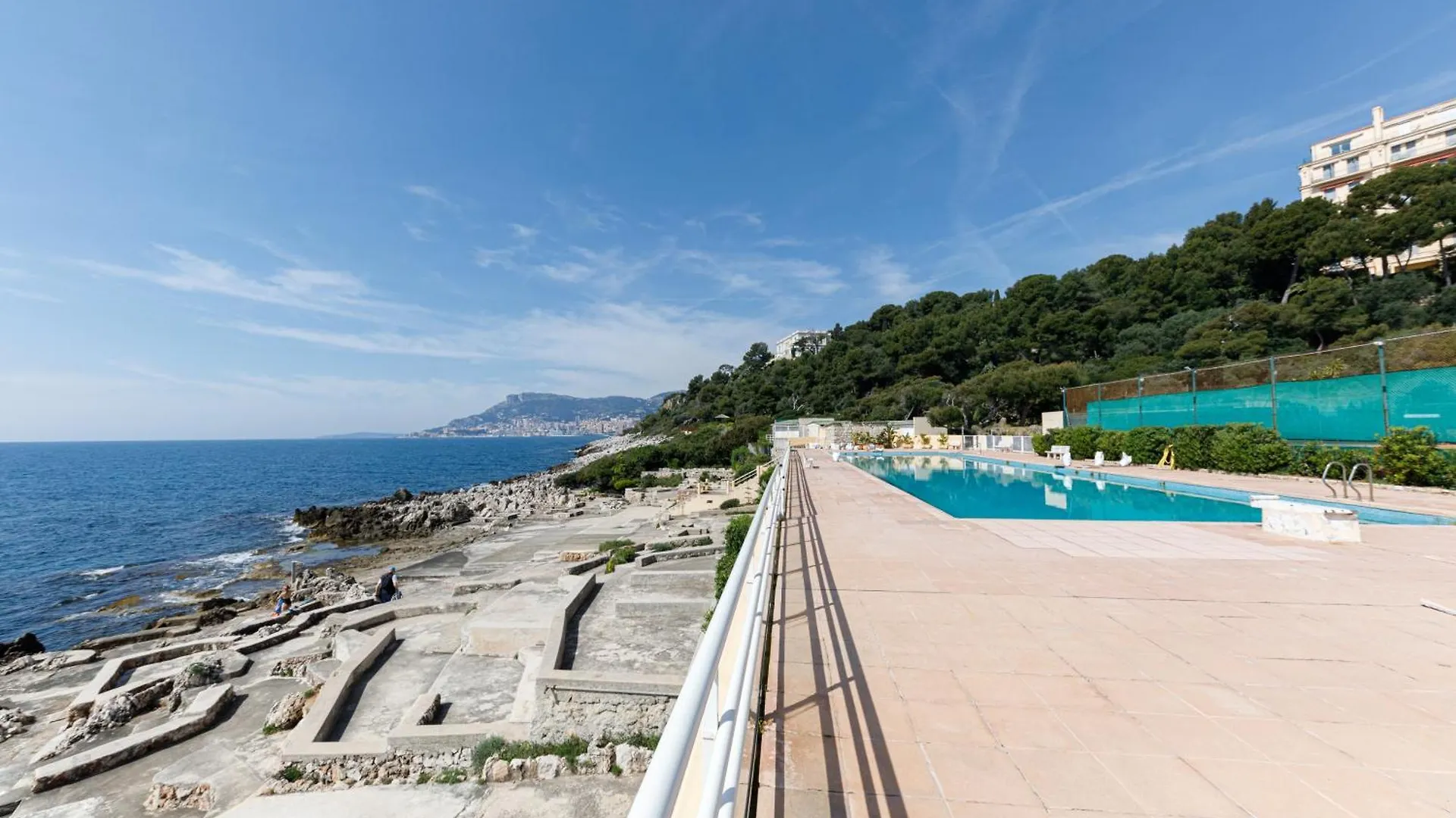La Perle Luxueux Apt 135M2 Piscine Tennis Plage Privee Roquebrune-Cap-Martin